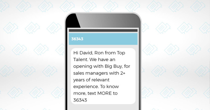 sms texting recruiting strategy sms-magic